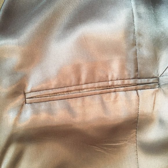 Vintage Perry Ellis Camel Hair Tan Sport Coat 40R - Picture 5 of 10